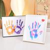 Moldura de Foto DIY de Impressão de Mão de Casal Atacado para Aniversário de Namorado e Namorada Dia dos Namorados Moldura de Foto Criativa