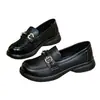 Mocasines para Mujer 2026 Otoño Nuevo Estilo Suela Suave Zapatos Planos para Madres Moda Británica Casual Zapatos para Mujer