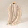 Fabricante de Mongolia Interior Suministra Directamente Bufanda de Lana Pura con Cuadros de Rayas Verticales Bufanda Cálida de Otoño e Invierno para Mujer Chal Unisex