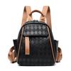 Mochila de Mujer Nueva Moda Transfronteriza, Cuero Suave Ligero, Gran Capacidad, Bolso de Mujer Trendy con Forma de Concha, Bolso Cruzado de Viaje