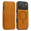 Adecuado para funda de teléfono con carga inalámbrica magnética Iphone18Promax y funda de cuero tipo billetera abatible Samsung S26Ultra