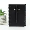 Cuaderno de Espiral Grueso Libro de Registro A7 para Exámenes de Admisión de Posgrado, Estudiantes Universitarios, Notas Adhesivas Estilo Ins, Cuaderno de Estudiante con Bolígrafo, Cuaderno Portátil