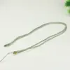 Cuerda de mambo de alta calidad cordón de cordón de pendiente ajustable sección plana cuerda de jade cuerda de collar cuerda de mano tejida a mano fabricantes al por mayor