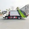 Caminhão Compactador de Lixo Sinotruk Howo de 6 Metros Cúbicos Coleta e Transporta Lixo Doméstico na Comunidade com uma Rede Completa de Pontos de Venda de Pós-Venda