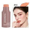 O'CHEAL Palito de Rubor de Bolsillo Contorno Natural Larga Duración Complejo Iluminador Blanqueador de Cutis Stick de Contorno e Iluminador Impermeable
