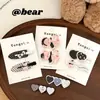 Set de Pasadores de Pelo de Lunares de Alto Valor Versátil y Femenino Clip para Flequillo de Gatito de Dibujos Animados Pasador Delgado Elegante Accesorios para el Cabello Pasador