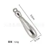 Pendente de Cone Pontiagudo de Liga Popular Transfronteiriça Acessórios para Joias DIY Brincos de Argola Soldada Assimétricos Acessórios de Pingente