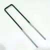 Clavo para Césped Clavo en U Cabeza Puntiaguda Clavo Fijo para Suelo Pin para Suelo de Manta Artificial Clavo Fijo Marcador de Estadio Clavo Galvanizado para Suelo