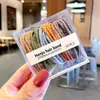Cuerda para el pelo de celebridad de internet estilo coreano, goma de pelo simple, liga fina para el pelo de chica, banda de goma de alta elasticidad, goma de pelo básica, accesorios para la cabeza, venta al por mayor