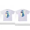 2026 Nueva Marca de Moda Bape Cabeza de Mono Peso Pesado Manga Corta Corte Holgado Unisex Camiseta para Pareja Estudiante