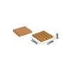 Disipador de calor de aluminio 22*22 Altura múltiple Chip de CPU digital Módulo de potencia Módulo Radiador de enfriamiento con respaldo adhesivo