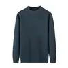 Nuevo Suéter de Punto de Cuello Alto para Hombre Estilo Lujo Old Money 2026, Mezcla Suave Otoño/Invierno, Aislante Térmico, Capa Base Gruesa