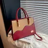 Otoño 2026 Nuevo Bolso de Mujer de Alta Gama Elegante Versátil de Alta Calidad Bolso de Hombro Único Patchwork Gran Capacidad Bolso de Mano para Viaje