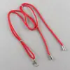 Cordão para Celular Transversal Ventilador Dobrável Cordão Ajustável Poliéster Alça de Celular Corrente de Bolsa Alça Transversal Retrátil Multicor