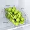 Cajas de almacenamiento, organizadores y recipientes para alimentos para refrigerador - Soluciones de almacenamiento específicas para la cocina para huevos, verduras y alimentos congelados, hechos con materiales de grado alimenticio
