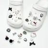 Zuecos Lindos y de Moda Estilo Ins Accesorios DIY Hebillas de Zapato Desmontables Flor de Zapato de Ballet Dibujos Animados 3D Accesorios