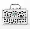 Spot 1386 Neceser Neceser de Dos Capas Neceser para el Hogar Neceser Estuche de Aluminio Profesional Personalizado