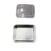 Acero Inoxidable Sellado para Verduras Frescas en Refrigerador Caja de Almacenamiento de Alimentos Empaque de Comida de Cafetería Caja Sellada para Frutas Lunch Box