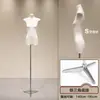 Soporte de Exhibición de Modelo de Cuerpo Plano Estilo Coreano Accesorios de Cuerpo Entero para Ropa de Mujer Pecho Plano de Cuerpo Medio Maniquí para Escaparate de Tienda de Ropa