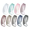 Nueva diadema antideslizante con dientes transfronteriza 2026, una herramienta mágica para que las mujeres controlen el cabello suelto, mantiene el cabello en su lugar mientras se lavan la cara sin apretar ni pellizcar