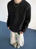 Nueva colección de otoño: Camiseta de manga larga para hombre, peso pesado, estilo americano, G-deconstruida, diseño de patchwork, manga larga, gris claro