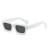 Gafas de sol rectangulares de marco estrecho estilo coreano europeas y americanas, monturas cuadradas pequeñas de estilo callejero hip-hop y disco, gafas de sol adelgazantes y de alta gama