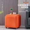 Banqueta de Almacenamiento Moderna Nórdica, Banqueta para Cambiarse los Zapatos, Taburete Pequeño Multifuncional, Taburete Plegable Cubo, Taburete Combinado Cinco en Uno