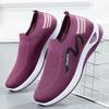 Zapatos de mujer 2025 nuevos zapatos de comercio exterior para mujer, zapatos de moda para madres, calcetines, zapatos, zapatillas de suela suave para mujer