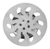 Suministro directo de fábrica cubierta de desagüe de piso de acero inoxidable cubierta de desagüe de piso con control de olores para baño cubierta circular filtro de desagüe de piso anti-escombros
