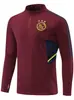 Conjunto de Uniforme de Entrenamiento de Fútbol para Otoño e Invierno para Hombre, Uniforme de Equipo de Competición Estampado de Manga Larga, Uniforme de Apariencia, Chaqueta Informal