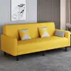 Sofá de tela para apartamentos pequeños, sofá cama plegable, sofá cama multifuncional de doble propósito para sala de estar para apartamentos de alquiler