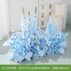 Hc-Ck6Flores Artificiais, Arranjos Florais Artificiais, Novo Estilo Decorações de Flores de Chão para Casamentos, Decorações de Corredor de Boas-Vindas, Flores de Seda para Casamentos