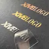 Etiquetas Metálicas de Níquel Personalizadas, Adesivos Metálicos, Adesivos de Transferência de Níquel Separados, Adesivos de Logotipo, Etiquetas Adesivas