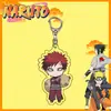Huo Shadow Anime Acrílico Transparente Llavero Acrílico Naruto Skunk Sasuke Llavero Colgante