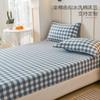 A6L Algodón a cuadros Teñido con hilo Algodón lavado Cubrecama de una sola pieza 120X190cm Cubrecama Cubreprotector Simmons
