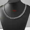 Colar de Corrente Masculino Estilo Hip-Hop Minimalista Transfronteiriço Europeu e Americano Simples e Versátil Pingente Geométrico Tendência Cool Venda por Atacado