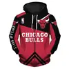 Sudadera con capucha y cremallera deportiva para hombre de exportación transfronteriza, temática de fútbol americano de la NFL, sudadera con capucha multicolor