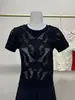 Versátil Top de Punto Holgado con Mangas Cortas para Mujer 2026, Moderno, con Calados, Cuello Redondo, Elegante y Adelgazante, Nuevo Top Deportivo de Verano