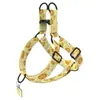 Arnés para Perro con Estampado de Transferencia de Calor en Forma de Y Patrón de Caramelo de Fruta de Dibujos Animados Correa para el Pecho de Mascota Ajustable Antiexplosión Amortiguadora