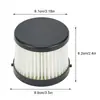 Aplicable a miwoqi Milwaukee49901900,0880-20,49900160,0882-20 pantalla de filtro