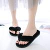 Pantuflas Mao Mao para mujer invierno Amazon hogar interior y exterior confinamiento felpa chanclas cómodas piso de madera pantuflas de algodón