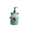 Frasco Dispenser de Sabão de Porquinho Fofo e Macio, Frasco para Álcool em Gel, Frasco Vazio Tipo Pump, Dispenser Criativo para Sabonete Líquido e Loção