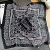 2025 Bolso Estilo Versátil Atado al Cuello 70 Modelos para Mujer Nuevo Pañuelo de Seda Pañuelo Cuadrado Primavera Otoño Estilo Coreano Protección Moda Bufanda para el Cuello Pañuelo Retro