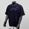 Camisetas de Manga Corta para Parejas, Estilo Perezoso, Diseño de Nicho Holgado, Tops de Moda para Hombres y Mujeres, Tops de Manga Corta de Marca Trendy para Estudiantes