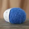 Diretamente do Fabricante, Fio de Lã Mista Longo Peludo para Chapéus, Cachecóis e Roupas Kits de Material para Tricô à Mão