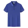 Camisa Polo de Algodón Peinado de Verano Ropa de Trabajo Manga Corta Cuello Camisero con Logo Uniforme de Trabajo Ideal Camisa Cultural Cuello Camisero 80% Algodón