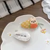 Pinza para el pelo de tela bordada estilo coreano para niños, linda pinza BB de lunares y gota de agua para flequillo, pinza pequeña de frutas para el lateral de las niñas