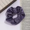 Elásticos de Cabelo de Cetim Tendência Europeus e Americanos Transfronteiriços, Cordas de Cabelo de Cetim de Alta Elasticidade, Acessórios de Cabelo Estilo Celebridade Atacado