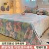 Manta de Forro Polar con Copos de Nieve, Manta Gruesa de Verano, Nueva Sábana de Cama de Forro Polar de Coral, Manta para Siesta en la Oficina y Sofá, para Uso en la Cama