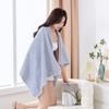 Toalla de baño grande engrosada de vellón coralino fabricantes toalla para adultos de secado rápido absorbente natación regalo toalla de baño mayoreo logo